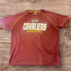 NBA Cavaliers Basketball Maroon T-Shirt Size XL